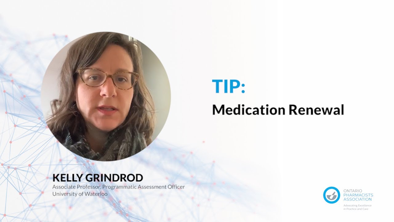 Pandemic Tips: Medication Renewal