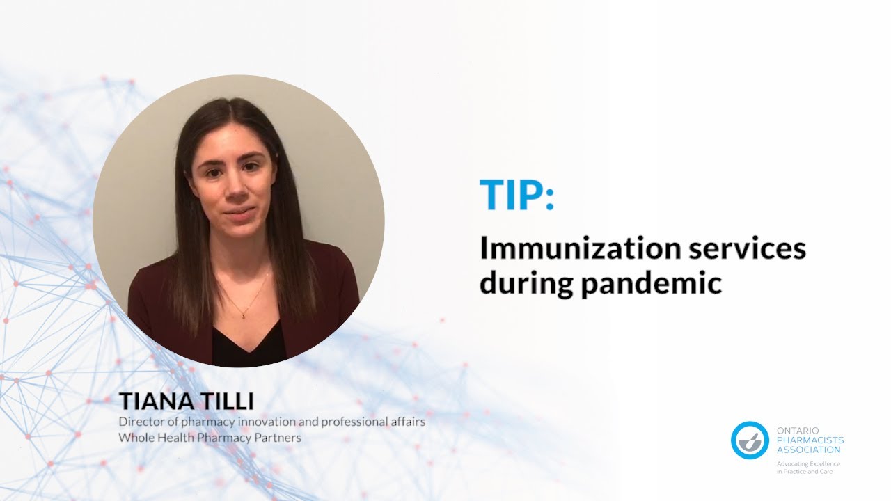 Pandemic Tips: Immunizations