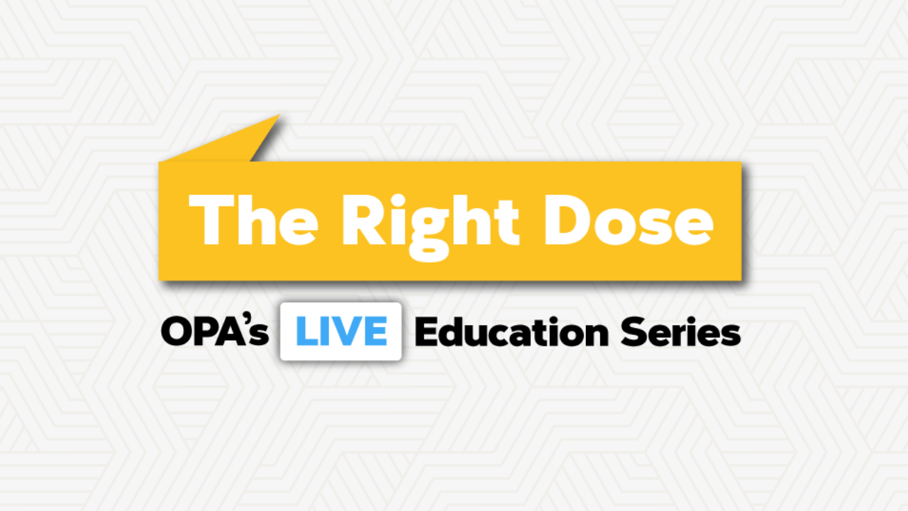 The Right Dose - Banner